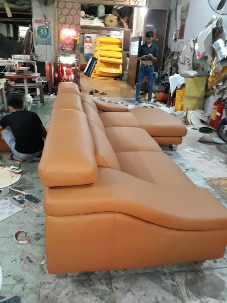 Bọc da ghế sofa phòng khách tại nhà