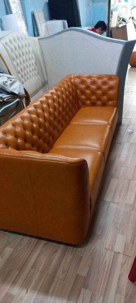 Dịch vụ bọc ghế sofa da bò