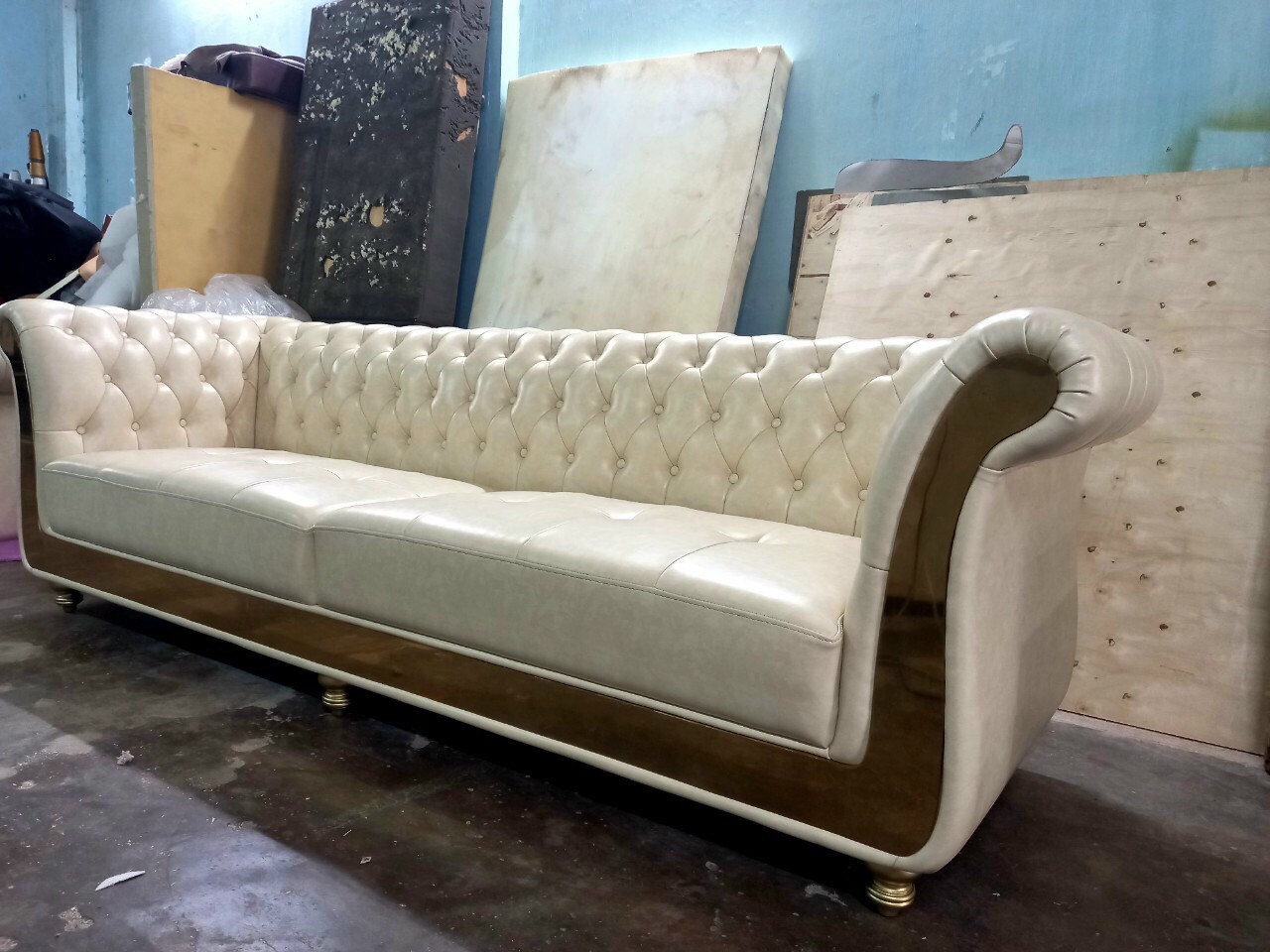 Bọc lại ghế sofa cũ