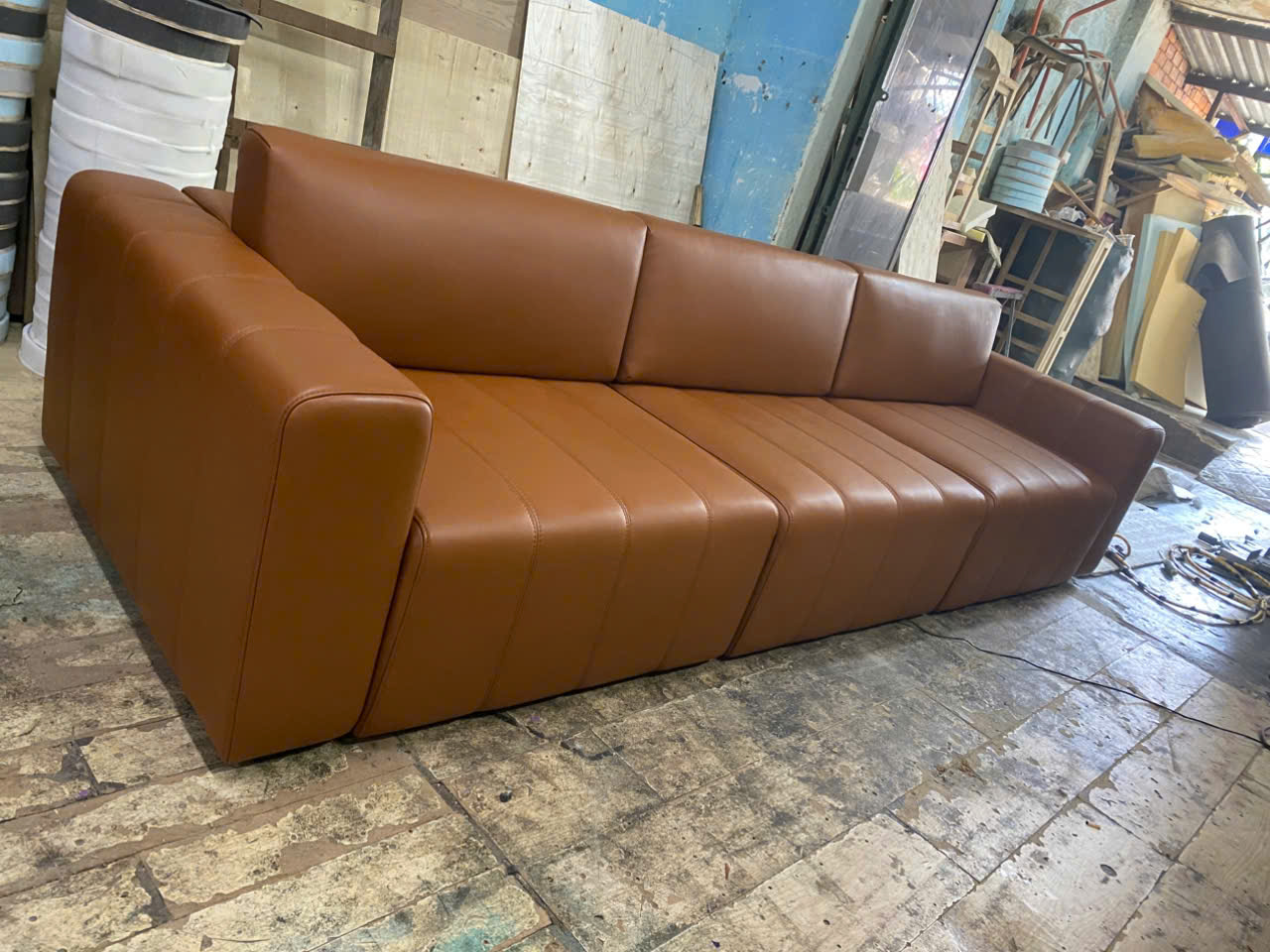 Bọc ghế sofa da cao cấp
