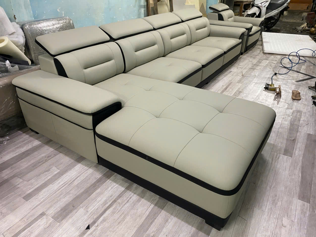 Dịch vụ bọc ghế sofa góc L