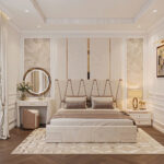 Làm vách đầu giường bọc nệm